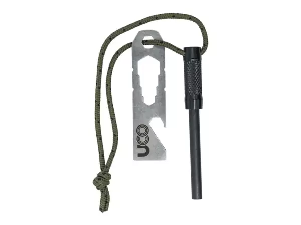 UCO Survival Fire Striker Zwart